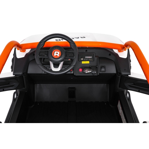 Pojazd Elektryczny RACING Road 2000 4x120W – Biały JL218.BIA